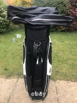 Motocaddy Dry Series Waterproof Golf Cart Bag, Rainhood & Strap, Good condition