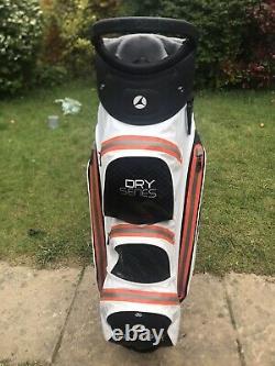 Motocaddy Dry Series Waterproof Golf Cart Bag, Rainhood & Strap, Good condition