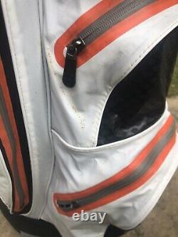 Motocaddy Dry Series Waterproof Golf Cart Bag, Rainhood & Strap, Good condition