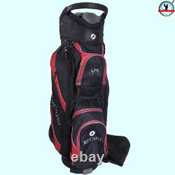 Motocaddy Lite Series Cart Bag 14-Way Black & Red