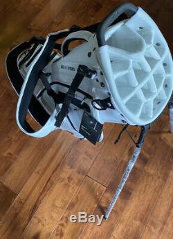 NEW 2020 Nike Air Hybrid Carry Stand Cart Golf Bag 14 Way White/Black