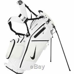NEW 2020 Nike Air Hybrid Carry Stand Cart Golf Bag 14 Way White/Black SOLD OUT