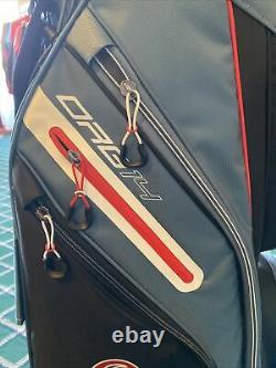NEW 2021 Callaway ORG 14 Cart Golf Bag Black/Shale/Red