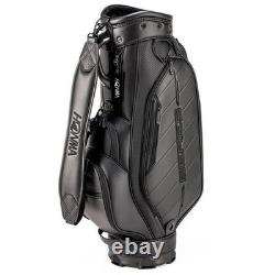 NEW 2025 Honma Golf Beres Black Cart Bag / 5 Way Top / 9