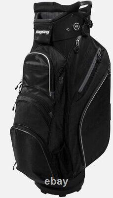 NEW Bag Boy CHILLER Golf Cart Bag Black/Charcoal New with Tags
