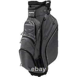 NEW Bag Boy CHILLER Golf Cart Bag Charcoal/Black/White
