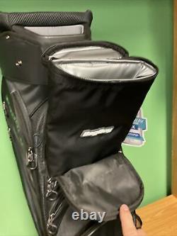 NEW Bag Boy Golf Chiller Cart Bag 14-way Top BagBoy Black/charcoal/silver