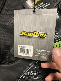 NEW Bag Boy Golf Chiller Cart Bag 14-way Top BagBoy Black/charcoal/silver