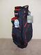 New Bag Boy Golf Chiller Cart Bag 14-way Top Bagboy Navy / Red / White