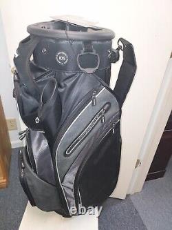 NEW Bag Boy Golf Revolver XP Cart Bag 14-way Top Black /Charcoal /Silver