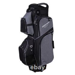NEW Bridgestone Golf Deluxe Cart Bag 15-Way Top Heather Grey