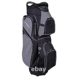 NEW Bridgestone Golf Deluxe Cart Bag 15-Way Top Heather Grey