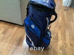 NEW Cleveland Golf 2024 CG Lightweight Cart Bag 14-way Top Blue/Navy Free ship