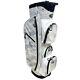 New Club Champ Golf Deluxe Cart Bag 14-way Top Ivory Camo