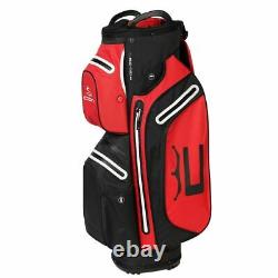 NEW Cobra Golf 2022 UltraDry Pro Cart Bag 15-way Top Black / High Risk Red