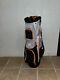 New Cobra Golf Ultralight Pro Cart Bag 14-way Orange Black And White