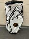 New Custom Taylormade Catalina White Cart Bag 15 Divider Country Club Overrun