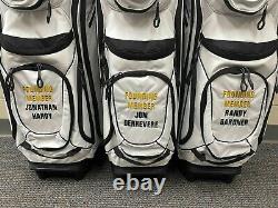 NEW Custom TaylorMade Catalina White Cart Bag 15 Divider Country Club Overrun