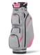 New Datrek Golf 2026 Dg Lite Iii Cart Bag 14-way Silver / Pink /white Dots