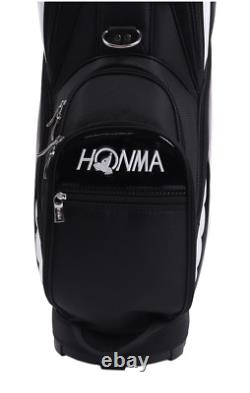 NEW HONMA Golf Men's Cart Caddy Bag BASIC 9 x 47 inch 3kg Black CB12211
