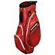 New Hot-z Golf Htz Sport Plus Cart Bag 14-way Top Red / Black