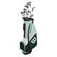 New Lady Wilson Golf Profile Sgi Complete Set W Driver, Cart Bag, Irons Standard