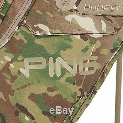 NEW Limited Edition Ping Traverse Camo Camouflage Hoofer Stand/Carry Golf Bag