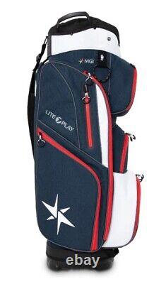 NEW MGI USA Golf Bag Adjustable Lite-Play cart bag BAG ONLY