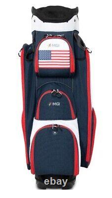 NEW MGI USA Golf Bag Adjustable Lite-Play cart bag BAG ONLY