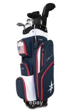 NEW MGI USA Golf Bag Adjustable Lite-Play cart bag BAG ONLY