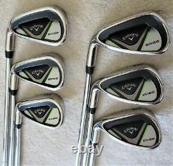 NEW Mens LH Callaway Golf Set Driver, Wood, Hybrid, Irons, Putter Cart Bag Lefty