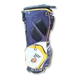 NEW Miller Lite Stand Carry Golf Cart Bag Lightweight Cooler FREE Titleist ProVs