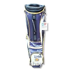 NEW Miller Lite Stand Carry Golf Cart Bag Lightweight Cooler FREE Titleist ProVs