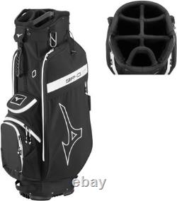 NEW Mizuno BR-D3C Black/White Golf Cart Bag
