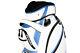 New Motor Power And Caddy 14 Way Divider Cart / Trolley Golf Bag White/blue