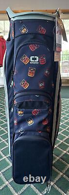 NEW! OGIO Golf Woode 15 Cart Bag 2022 Whiskey Theme Top 15-Way