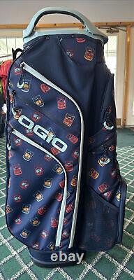 NEW! OGIO Golf Woode 15 Cart Bag 2022 Whiskey Theme Top 15-Way