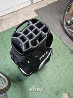 NEW PING 2022 Pioneer Cart Bag 14 Hole Golf Bag with Rain Cover