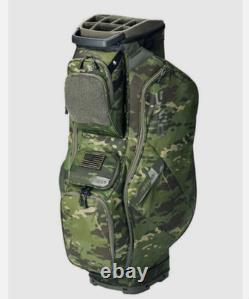 NEW PING Golf Traverse Cart Bag 14-Way Camo Green 881978304037