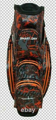 NEW RADAR C140 100% Waterproof Smart dry Golf Cart Bag Ultralightweight orange