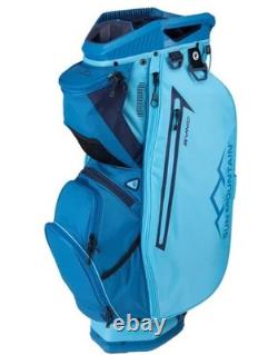 NEW Sun Mountain 2024 Sync Golf Cart Bag 14 Way Divider Color River/Surf/Navy