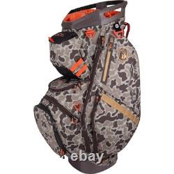 NEW Sun Mountain 2025 C-130 Duck Hunter 14-Way Topo Golf Cart Bag with Raincover