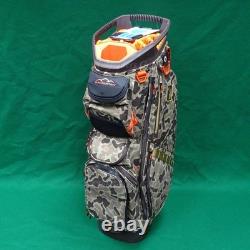NEW Sun Mountain 2025 C-130 Duck Hunter 14-Way Topo Golf Cart Bag with Raincover