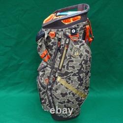 NEW Sun Mountain 2025 C-130 Duck Hunter 14-Way Topo Golf Cart Bag with Raincover