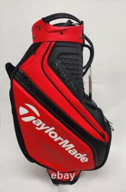 NEW TaylorMade 2022 Stealth Tour Cart Bag (N7880301) Red/Black