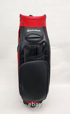 NEW TaylorMade 2022 Stealth Tour Cart Bag (N7880301) Red/Black