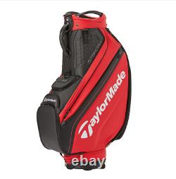 NEW TaylorMade 2022 Stealth Tour Cart Bag (N7880301) Red/Black