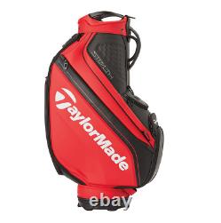 NEW TaylorMade 2022 Stealth Tour Cart Bag (N7880301) Red/Black