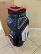 New Taylormade Tm Golf Cart Bag Stand 8.0 Navy Blue Red