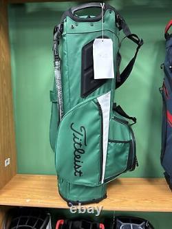 NEW Titleist Golf 2023 Hybrid 14 Stand Bag 14-way Top Green/ White/ Black